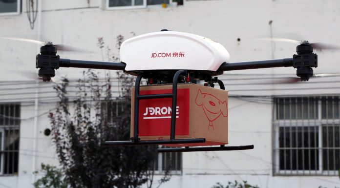 JD.com Create History – First Indonesia Drone-Based Delivery Systems Test Run