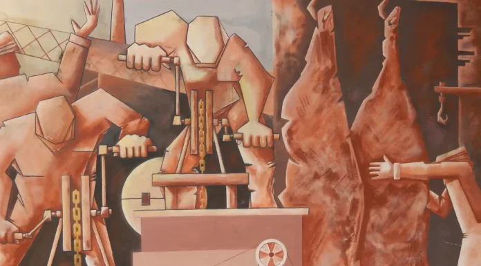 Should I Worry About How Much Processed Meat I Eat? Meat processing, as depicted in a Fray Bentos mural in Uruguay.