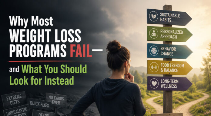 Why Most Weight Loss Programs Fail—and What You Should Look for Instead