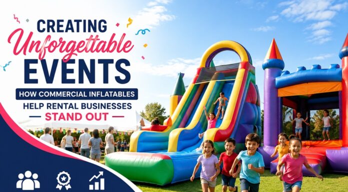 Creating Unforgettable Events: How Commercial Inflatables Help Rental Businesses Stand Out