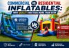 Commercial vs. Residential Inflatables: Why Quality Matters More Than Ever