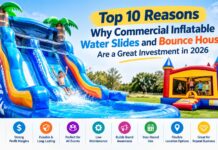 Top 10 Reasons Why Commercial Inflatable Water Slides and Bounce Houses Are a Great Investment in 2026
