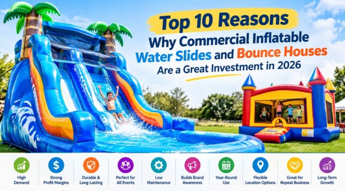 Top 10 Reasons Why Commercial Inflatable Water Slides and Bounce Houses Are a Great Investment in 2026