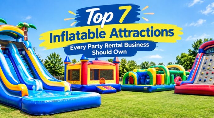 Top 7 Inflatable Attractions Every Party Rental Business Should Own