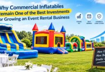 Why Commercial Inflatables Remain One of the Best Investments for Growing an Event Rental Business
