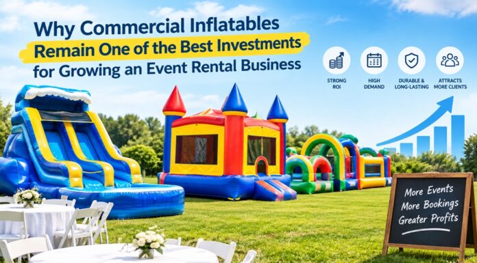 Why Commercial Inflatables Remain One of the Best Investments for Growing an Event Rental Business