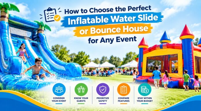 How to Choose the Perfect Inflatable Water Slide or Bounce House for Any Event